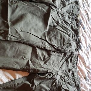 Old navy green straight pant